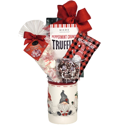 This keepsake ceramic container is loaded with lots sweet treats to indulge in! A delight to receive and and a keepsake to treasure!